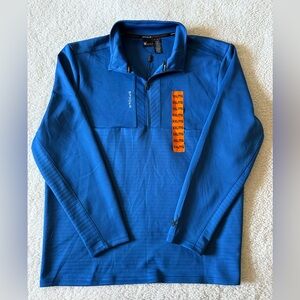 Spyder Men’s Active Sport 1/4 Zip Pullover Blue Size XXL New with Tags